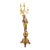 Italian Figural Standing Candelabra Floor Lamp, Early 20th Century For Sale