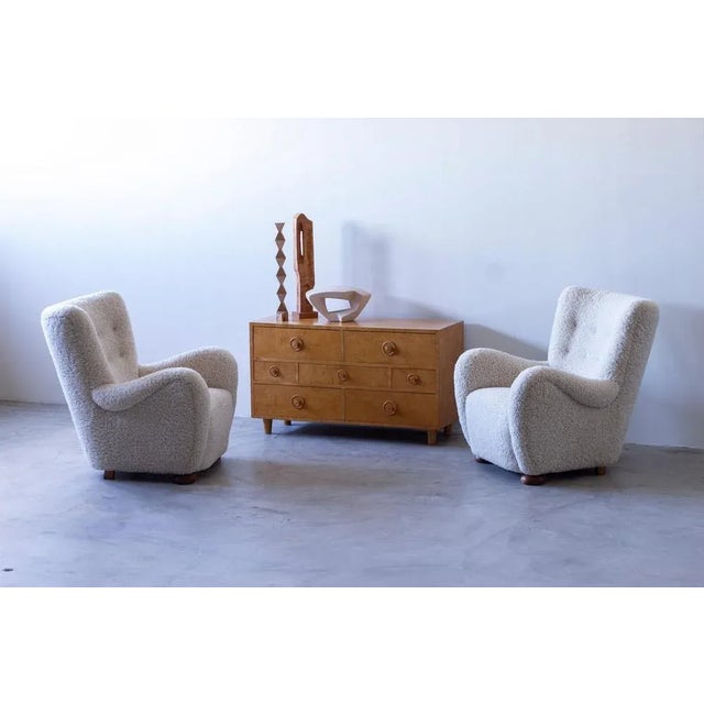 Brown Modern Swedish Chest of Drawers For Sale - Image 8 of 12