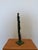 Modern brutalist verdrigis bronze sculpture and base attributed to Brazilian plastics artist Dirce de Assis Cavalcanti...