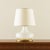 This very large table lamp was made in Italy in the 1970s. Its design combines luxurious materials and refined...
