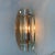 1970s Italian Murano Glass & Chrome Sconces by Veca, 1970s, Set of 2 For Sale - Image 5 of 12