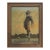 Early 20th Century The Enigmatic Sentinel: A Pastoral Scarecrow Scene in Oil and Sgraffito For Sale