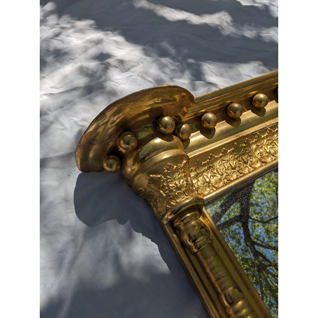Early 19th Century 19th Century Gilded Pier Mirror For Sale - Image 5 of 10