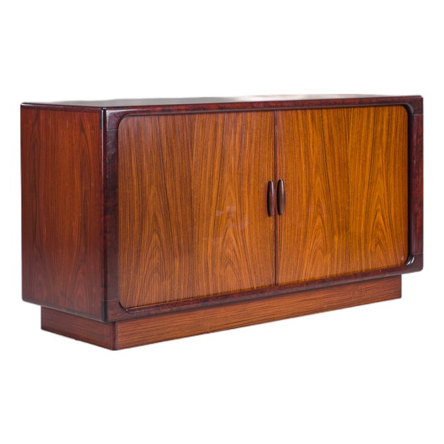 Danish Rosewood Tambour Sideboard from Dyrlund, 1960s For Sale