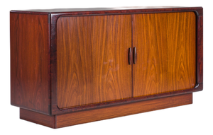 Danish Rosewood Tambour Sideboard from Dyrlund, 1960s