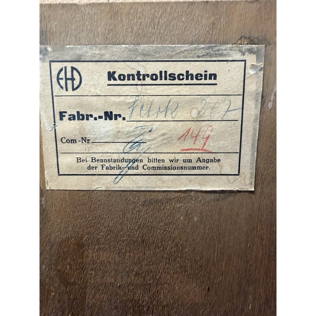 Glass Large New Objectivity Wardrobe by Bruno Paul, 1930s For Sale - Image 7 of 16