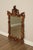 High Quality Ornately Carved Resin, Distress3d Gold Finish Frame Wall Mirror