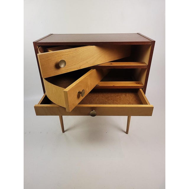 Vintage Nightstand in Wood, 1970s For Sale - Image 12 of 14