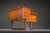 Iconic boomerang desk designed by peter løvig nielsen in the 1960s, crafted in teak with the sculptural asymmetry and...
