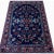 ACTUAL SIZE: 1’4″ x 2’0″ PRIMARY COLOR: Navy / Red AGE: New ORIGIN: India MATERIALS: Wool FOUNDATION: Cotton PRODUCTION:...