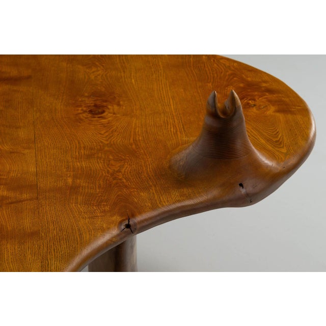 Sculptural Wall Mounted Table in Ash Wood, Netherlands, 1970s For Sale - Image 13 of 16