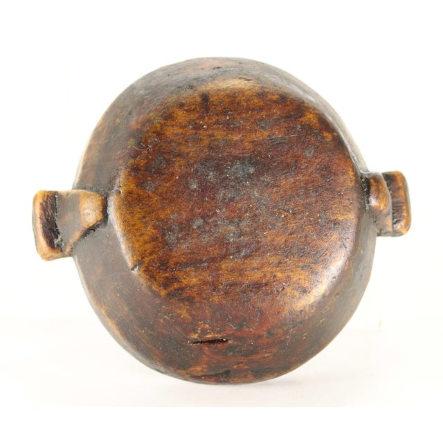 Antique Peruvian Aymara Wooden Marriage Bowl W Ox Chicha Drinking Vessel For Sale - Image 18 of 18
