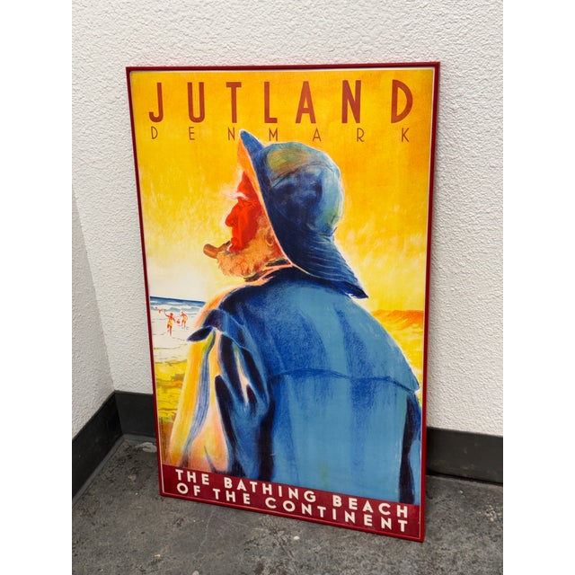 Design Plus Gallery presents a Travel Poster Print for Jutland, Denmark by Henrik Hansen. Hansen was a prominent Danish...