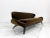 Luigi Tiengo No. 500-13 Sofa in Chocolate Mohair for Cimon Montréal, 1960's For Sale In Los Angeles - Image 6 of 12