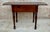 Wood Drop-Leaf Side Table With Two Drawers, 1930s For Sale - Image 15 of 15
