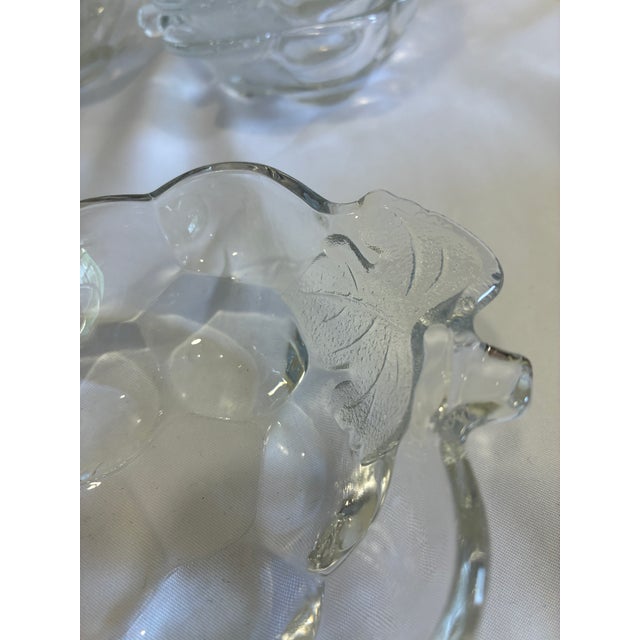 Vintage Pressed Glass Grape Shaped Bowls - Set of 12 For Sale - Image 9 of 9