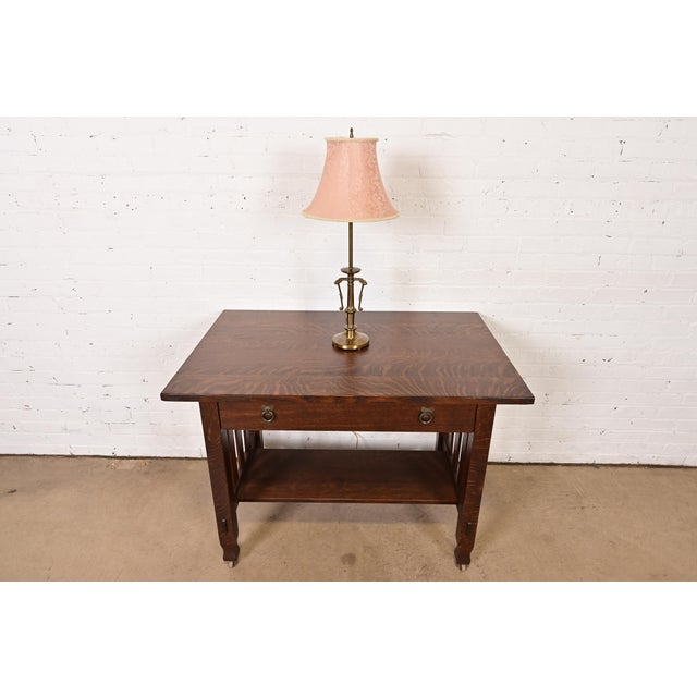 Ralph Lauren Style Art Deco Brass Table Lamp For Sale - Image 15 of 16