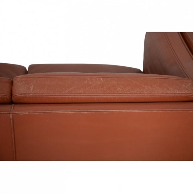 2333 Three-Seater Sofa in Cognac Leather by Børge Mogensen, 1990s For Sale - Image 18 of 18