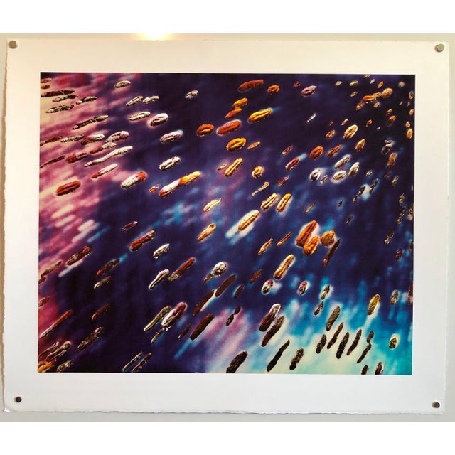 Abstract Expressionism Space Field, Digital Iris Print Muse X Large Photograph on Heavy Paper For Sale - Image 3 of 5