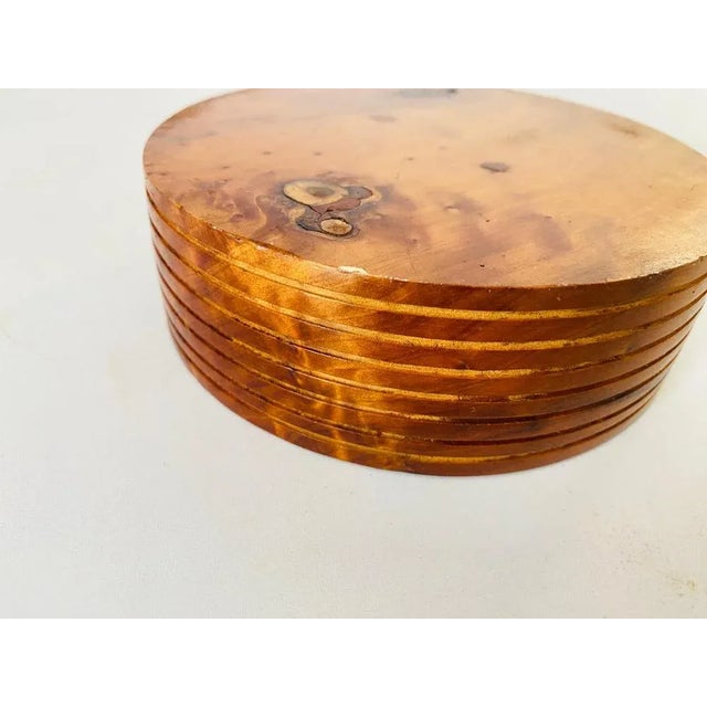 1970s Wood Ashtray in Brown Color, France, 1970s For Sale - Image 5 of 9