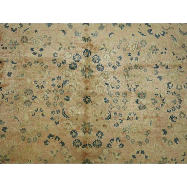 Persian Late 20th Century Persian Floral Rug - 8'10" x 15'3" For Sale - Image 3 of 6