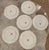 English Chinoiserie Style Red & White Dinner Plates "Cambridge" by Wood & Sons - Set of 6 For Sale In Little Rock - Image 6 of 18