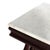 Antique Quervelle School Classical Flame Mahogany Marble Top Trestle Table C1840 For Sale - Image 12 of 17