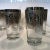 Silver Dorothy Thorpe Embossed Ombré Glasses - Set of 8 For Sale - Image 8 of 11