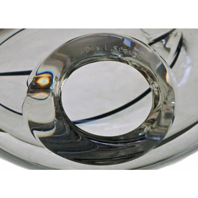 Livio Seguso Murano Livio Seguso Mid-Century Modern Glass Bird Figure – Signed For Sale - Image 4 of 5