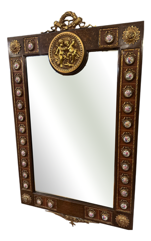 Louis Xvi Style Mirror, 1890s