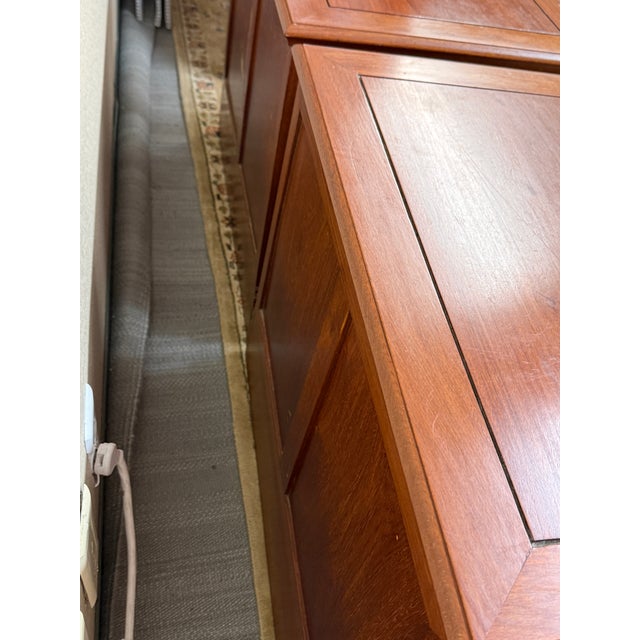 Rosewood Vintage Nightstands, Pair For Sale - Image 10 of 12