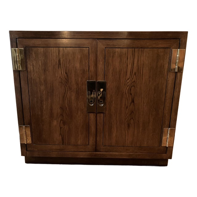 1980s Henredon Scene 1 Small Chest Cabinet For Sale