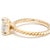Early 21st Century David Yurman .15ctw Diamond Engagement Ring, 18k Yellow Gold, Ring Size 5 For Sale - Image 5 of 6