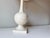 1960s Italian Pottery Floral Embossed Lamp For Sale - Image 4 of 11