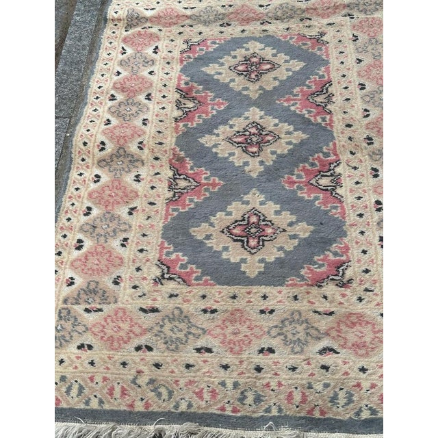 Small Vintage Pakistani Rug, 1980s For Sale - Image 12 of 17