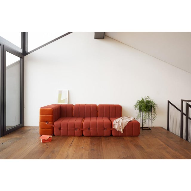 Flexible U-Sofa from Ambivalenz, Set of 15 For Sale - Image 4 of 5