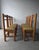Contemporary Vintage 1970s Minimalist Solid Pine Dining Chairs - Set of 8 For Sale - Image 3 of 10
