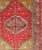 Tribal Antique Turkish Medallion Oushak Rug in Red, Green and Blue 6'0 X 8'6 For Sale - Image 3 of 13