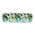This 7" x 21" bolster pillow features Jennie Velvet in Peacock & Celadon. With a figurative and irregular floral pattern...