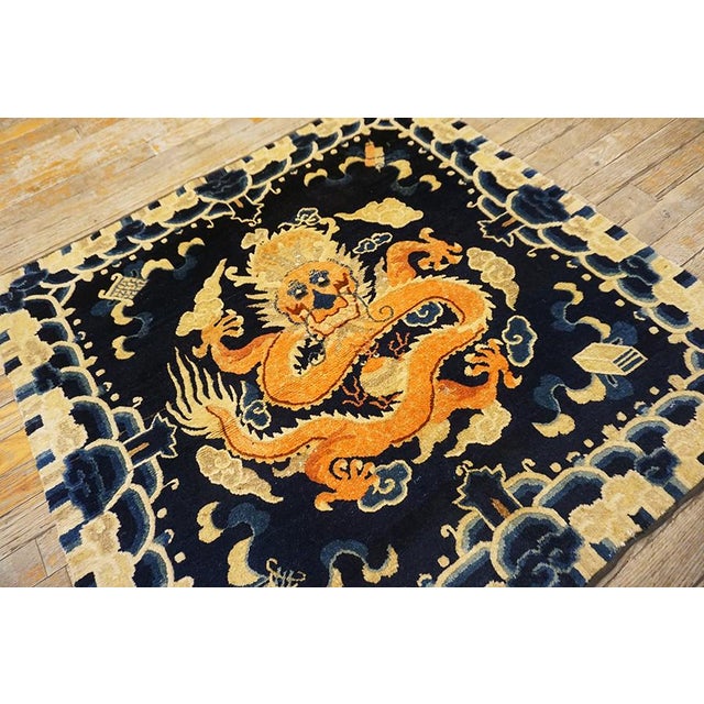 19th Century Chinese Ningxia Rug For Sale - Image 11 of 13