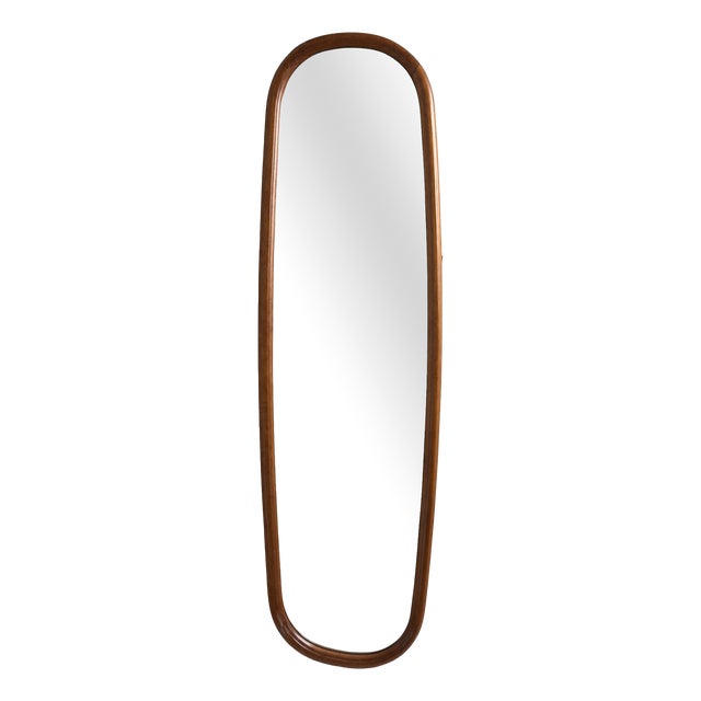 Swedish Modern Organic Mirror, 1940s For Sale