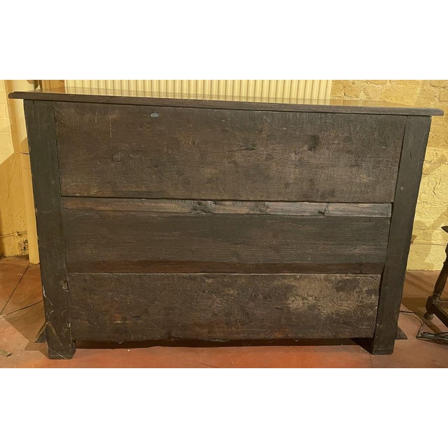Antique French Walnut Buffet, 1700s For Sale - Image 5 of 12
