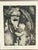 Mid-Century Modern Set of 3 Signed Mood Study Portrait Etchings – Professionally Framed For Sale - Image 3 of 9
