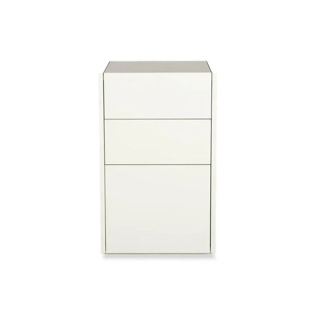 Cube Sideboard in White Wood from Interlübke, Set of 2 For Sale - Image 13 of 18
