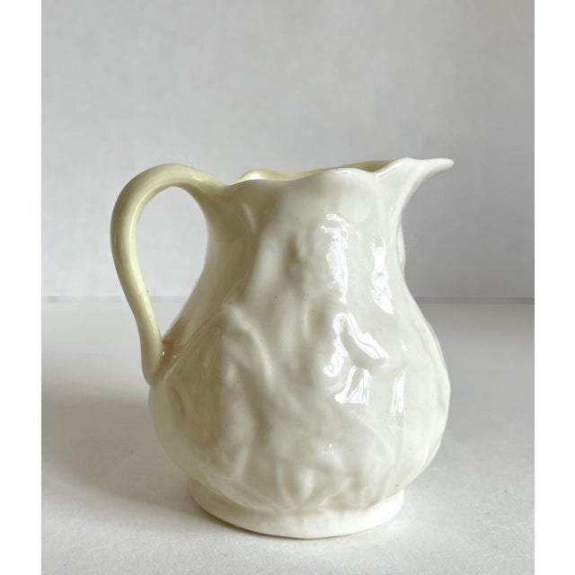 1926-1946 Belleek Irish Porcelain Floral Creamer - Third Black Mark For Sale In Los Angeles - Image 6 of 9