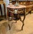 French Louis XV Marble Top Side Table With Gilt Bronze Mounts & Lower Shelf For Sale - Image 3 of 3