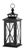 Spritely Home Lirio 17.5" Black Small Outdoor Lantern, Set of 2 For Sale - Image 4 of 6