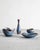 Rörstrand Mid-Century Swedish Blue Brown Ceramic Bowls and Vases by Gunnar Nylund for Rörstrand, 1950s, Set of 7 For Sale - Image 4 of 7