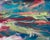 Pink & Turquoise Abstract Expressionist Painting by Contemporary British Artist 2025 For Sale - Image 6 of 18