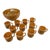 1950s Mid-Century Holiday Punch Egg Nog Set- 12 Pieces For Sale